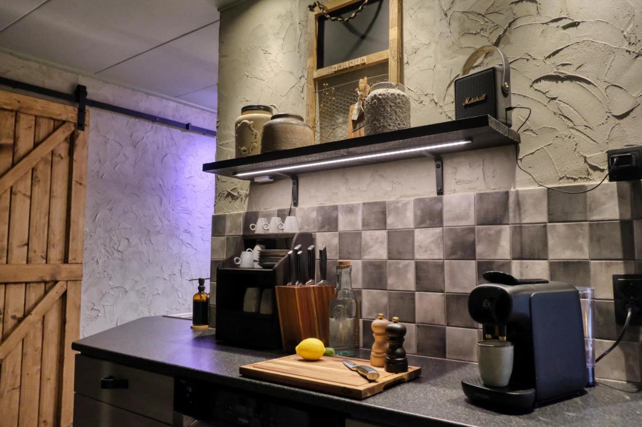 Lodge In Een Bosrijke Omgeving Met Hottub & Sauna Opt Rheezerveen Luaran gambar